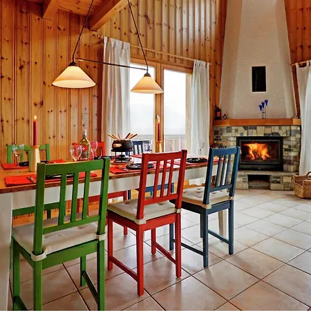 Alpesi faház A Luxurious 6 Person With Superb View Les Collons
