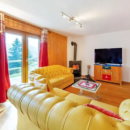Alpesi faház A Luxurious 6 Person With Superb View Les Collons