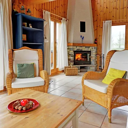 木屋 A Luxurious 6 Person With Superb View 莱斯克伦斯